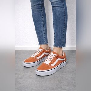 NEW Vans Unisex Orange Sneakers Size European 36.5